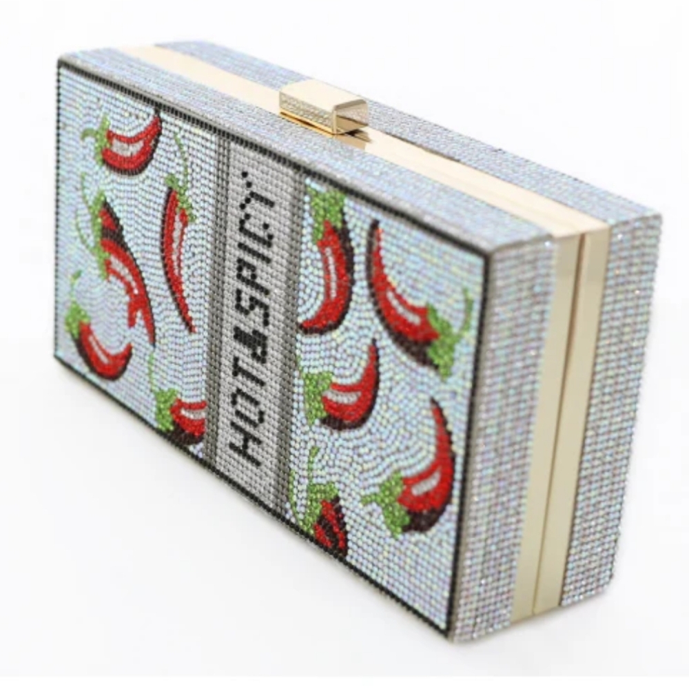 Crystal Embellished Clutch